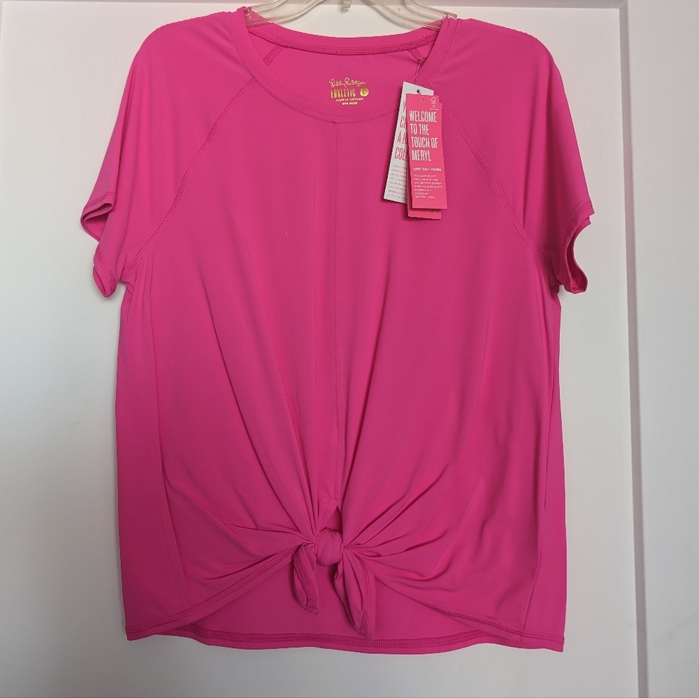 Lilly Pulitzer active tee L NWT